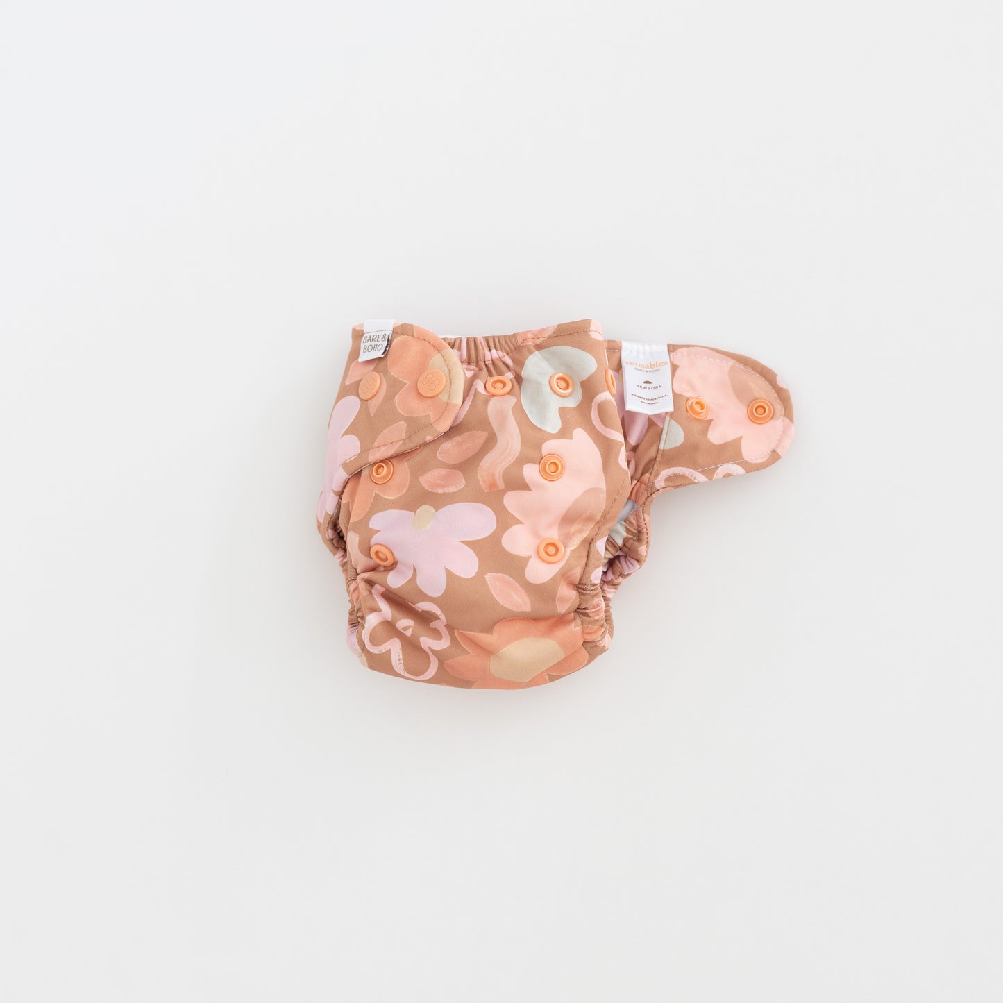 Bare and Boho Soft Cover Newborn Nappy (Version 2)