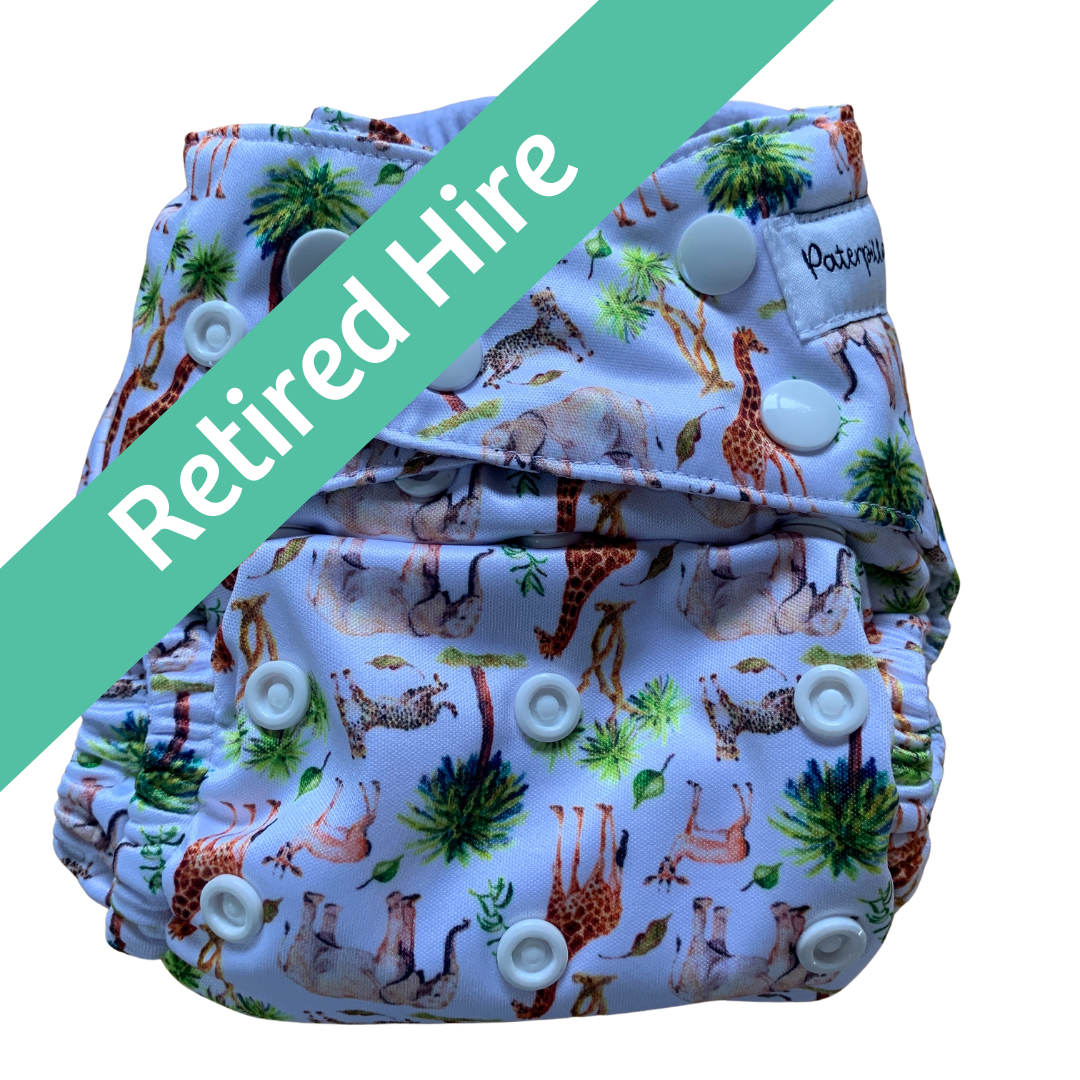 Paterpillar Baby Handmade Double Gusset Pocket Nappy