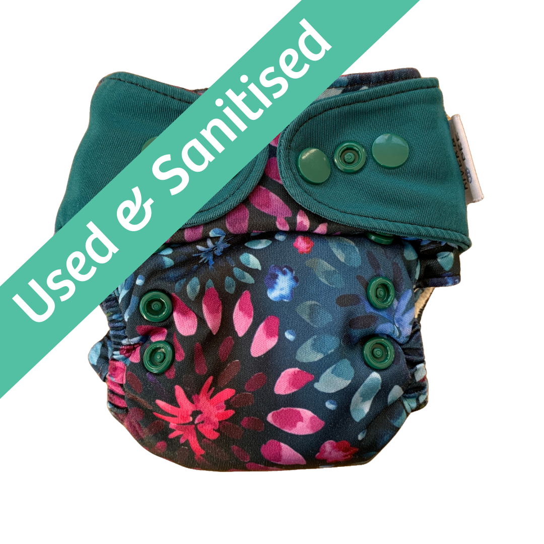 River & Bee Newborn Nappy