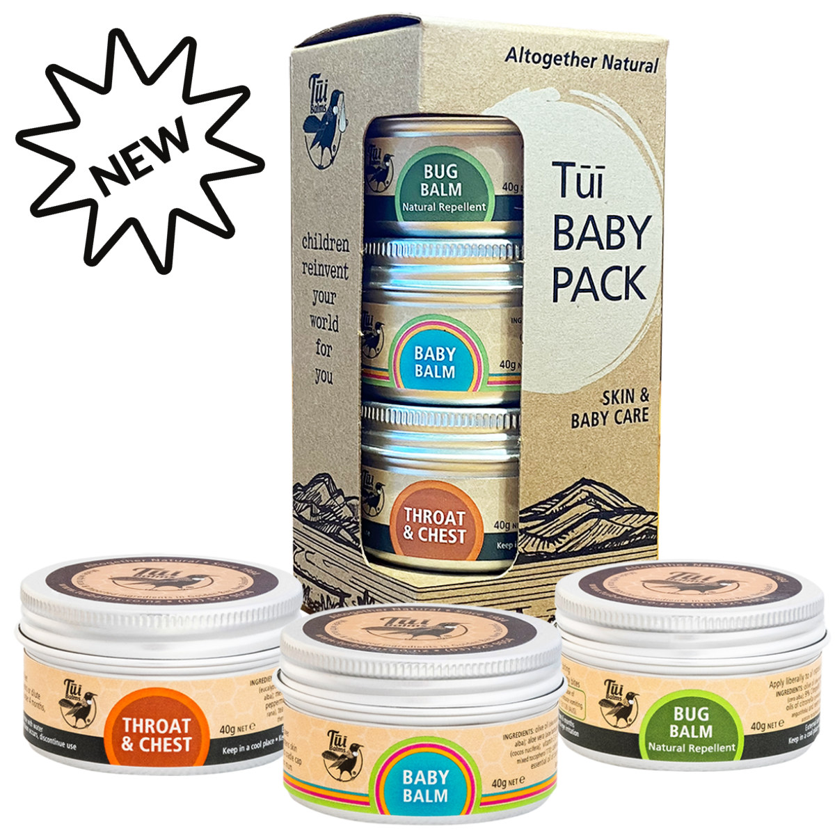 Tui Baby Balm Set