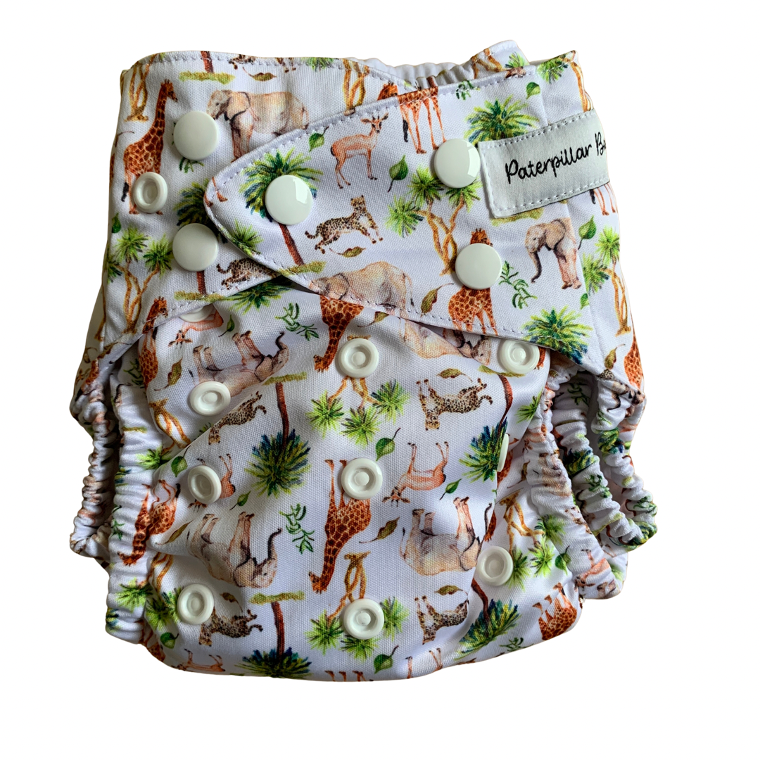Paterpillar Baby Handmade Double Gusset Pocket Nappy