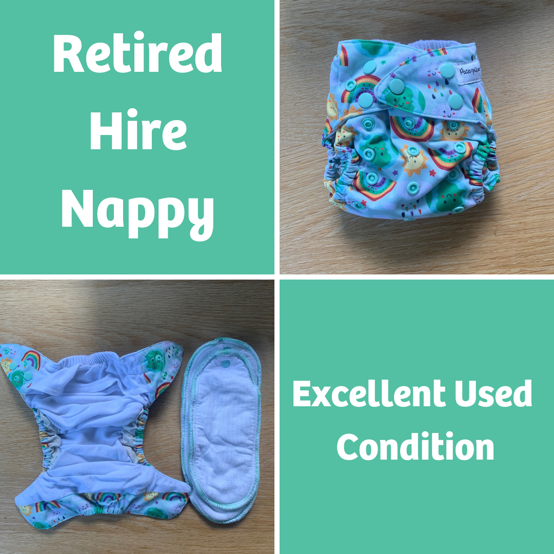 Paterpillar Baby Handmade Double Gusset Pocket Nappy