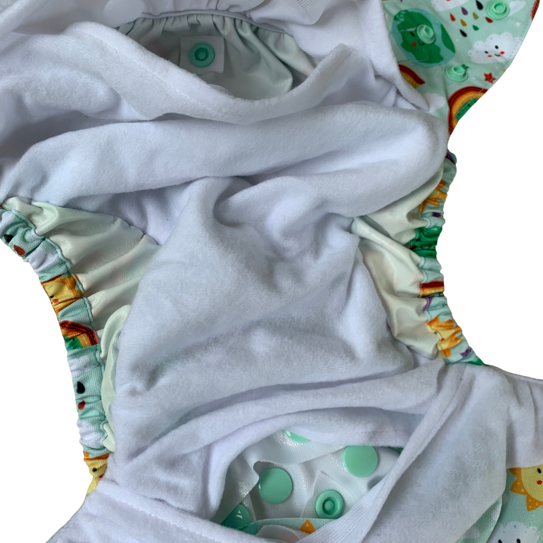Paterpillar Baby Handmade Double Gusset Pocket Nappy