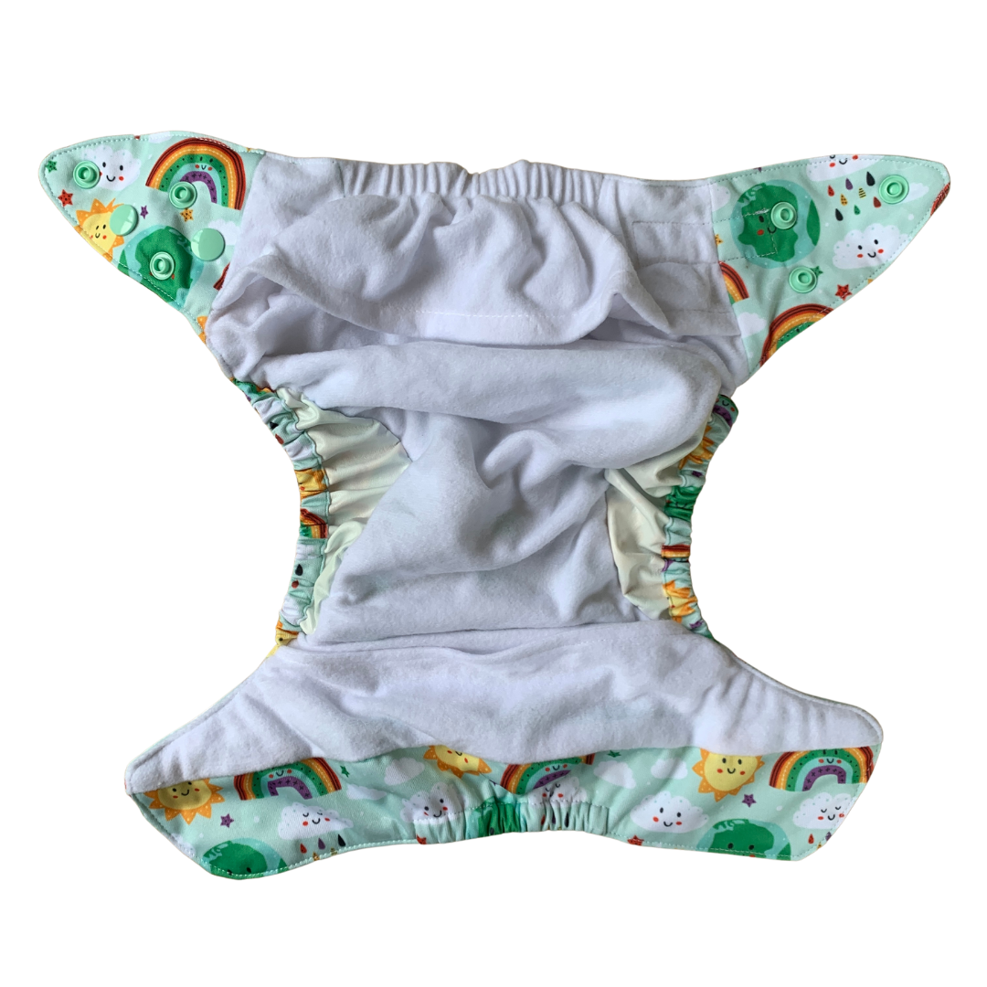 Paterpillar Baby Handmade Double Gusset Pocket Nappy