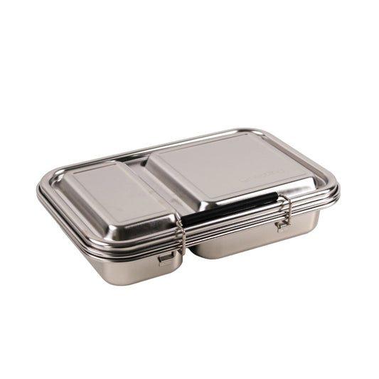 Nestling Stainless Steel Duo Lunchbox