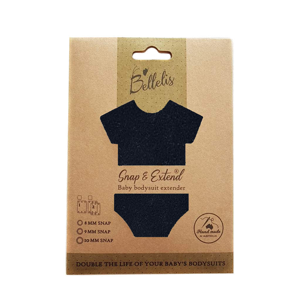 Bellelis Snap Extend Bodysuit Extender Bundle 9mm 10mm