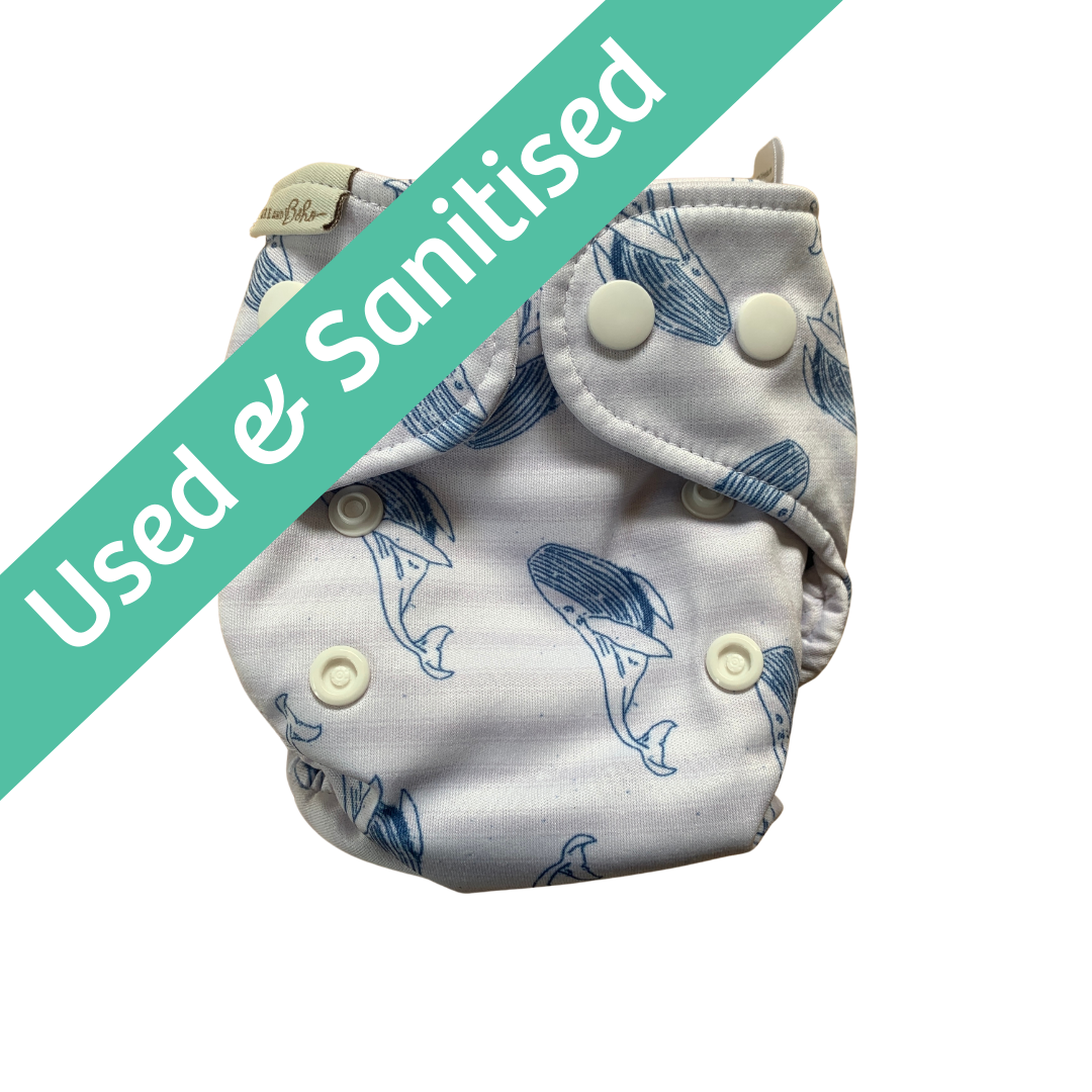 Bare and Boho Flexi Cover Newborn Nappy (Version 1)