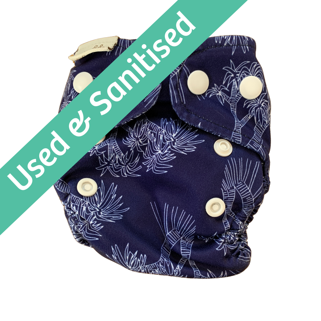 Bare and Boho Flexi Cover Newborn Nappy (Version 1)