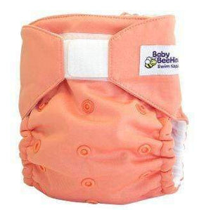 Baby BeeHinds Swim Nappy Colour/Print Coral
