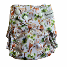 Load image into Gallery viewer, Paterpillar Baby Handmade Double Gusset Pocket Nappy