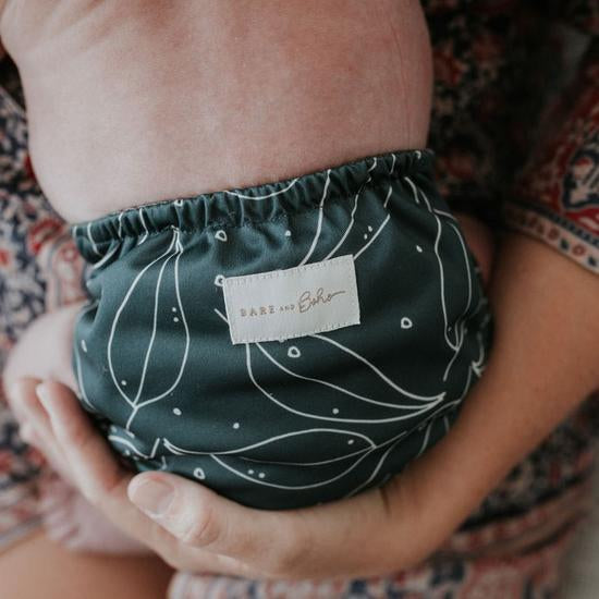 Bare and Boho Flexi Cover Newborn Nappy (Version 1)