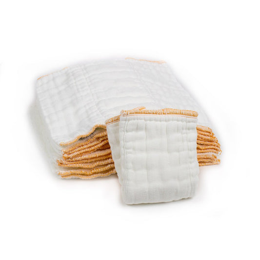 Ecobots Cotton Prefolds- 3 Pack